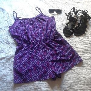 Purple romper